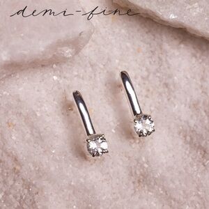 Pura Vida Bracelets Demi Fine circlet earrings